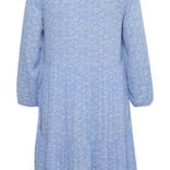 Kaffe Light Blue Floral Dress - Picture 7 of 7